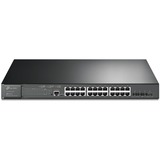 TP-Link Omada SG3428XMP switch di rete Gestito L2+ Gigabit Ethernet (10/100/1000) Supporto Power over Ethernet (PoE) 1U Nero, Interruttore Gestito, L2+, Gigabit Ethernet (10/100/1000), Supporto Power over Ethernet (PoE), Montaggio rack, 1U