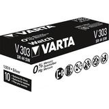 VARTA -V303 Batterie per uso domestico, Batteria argento, Batteria monouso, 4SR44, Ossido d'argento (S), 1,55 V, 160 mAh, Hg (mercurio)