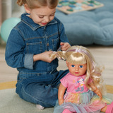ZAPF Creation @BABY born Carla 43cm, Bambola BABY born @ Carla 43cm, Bambola bambina, Femmina, 4 anno/i, Bambino/Bambina, 430 mm, Multicolore