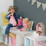 ZAPF Creation @BABY born Carla 43cm, Bambola BABY born @ Carla 43cm, Bambola bambina, Femmina, 4 anno/i, Bambino/Bambina, 430 mm, Multicolore