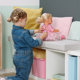 ZAPF Creation @BABY born Carla 43cm, Bambola BABY born @ Carla 43cm, Bambola bambina, Femmina, 4 anno/i, Bambino/Bambina, 430 mm, Multicolore