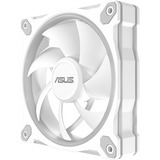 ASUS Prime MR120 Fan ARGB White Case per computer Ventilatore 12 cm Bianco, Ventola bianco, Ventilatore, 12 cm, Bianco