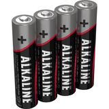 Ansmann Batterie alcaline non ricaricabili, Batteria Batteria monouso, Alcalino, 1,5 V, 4 pz, Multicolore, 10,5 mm