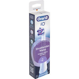 Braun 373210 testina per spazzolino 2 pz Bianco bianco, 2 pz, Bianco, 3 mese(i), Oral-B, 210 mm, 50 mm