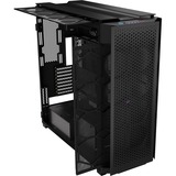 Corsair iCUE LINK 9000D Airflow, Torre grande telaio Nero