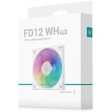 DeepCool FD12 ARGB WH 120x120x25, Ventola bianco