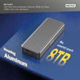 Digitus DA-71157 USB M.2 SSD, Disk enclosure alluminio