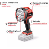 EINHELL TE-CL 18/2500 Li - Solo, Luce LED 