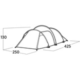 Easy Camp Tenda tunnel Hemsedal 4 verde oliva