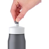 Emsa 518086 borraccia 600 ml Antracite, Bottiglia di acqua antracite, 600 ml, Antracite