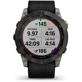 Garmin Enduro 2 Solar, Smartwatch Nero