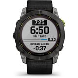 Garmin Enduro 2 Solar, Smartwatch Nero