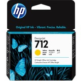 HP Cartuccia di inchiostro giallo originale DesignJet 712 da 29 ml Stampante HP DesignJet serie T210, T230, T250, T630, T650, Getto termico d'inchiostro, Giallo, Singapore, Malesia, 114 mm, 25 mm