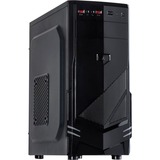 Inter-Tech B-30 Midi Tower Nero, Chassis Tower Nero, Midi Tower, PC, Nero, ATX, micro ATX, 15 cm, 35 cm
