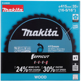 Makita Lama per sega circolare EFFICUT, Ø 415mm, 35 denti 