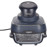 Ninja CRISPi 4-in-1 friggitrice ad aria calda portatile in vetro "Cyber Space" grigio blu scuro/trasparente