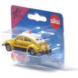 SIKU VW Beetle ADAC Modellino di macchina classica Preassemblato, Veicolo modello Modellino di macchina classica, Preassemblato, Qualsiasi tipo, Metallo, Plastica, Giallo, Non adatto per bambini con età inferiore ai 36 mesi