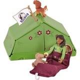 Schleich HORSE CLUB 42533 set da gioco, Gioco figura Azione/Avventura, Camping, Horses, 5 anno/i, Multicolore, Plastica