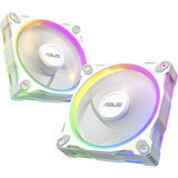 ASUS Prime MR120 Fan ARGB Reverse White 3in1 Case per computer Ventilatore 12 cm Bianco 3 pz, Ventola bianco, Ventilatore, 12 cm, 1600 Giri/min, Bianco