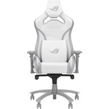 ASUS ROG Chariot X Core Sedia per gaming universale Seduta imbottita Bianco, Sedili di gioco bianco/grigio, Sedia per gaming universale, 136 kg, Seduta imbottita, Schienale imbottito tappezzato, 160 cm, 190 cm