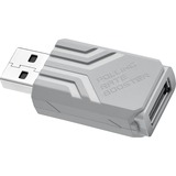 ASUS ROG Polling Rate Booster Acceleratore della frequenza di polling, Ricevitore bianco, Acceleratore della frequenza di polling, 22 mm, 34 mm, 13 mm, 10 g, Bianco