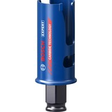 Bosch 2 608 900 457 sega per trapano 1 pz, Sega a tazza Singolo, Trapano, Mattone, Cartongesso, Piastrelle morbide in ceramica, Legno dolce, Blu, Rosso, 6 cm, 3,5 cm