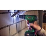 Bosch Easy Impact 18V-40 1630 Giri/min Senza chiave 1,4 kg Nero, Verde, Trapano avvitatore verde/Nero, Trapano con impugnatura a pistola, Senza chiave, Senza spazzola, Nero, Verde, 1,3 cm, 1630 Giri/min