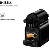DeLonghi EN 80.B macchina per caffè Automatica/Manuale Macchina per caffè a capsule 0,8 L, Macchina a capsula Nero, Macchina per caffè a capsule, 0,8 L, Capsule caffè, 1260 W, Nero