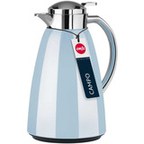 Emsa Thermos CAMPO, 1 litro, Caraffa termica celeste/in acciaio inox