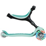 GLOBBER Go-Up Active Lights 360, Scooter verde/Menta