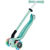 GLOBBER Go-Up Active Lights 360, Scooter verde/Menta