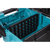 Makita Scatola degli attrezzi con carrello L, Cassetta portautensili blu/Nero
