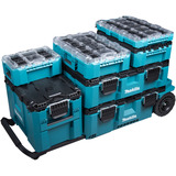 Makita Scatola degli attrezzi con carrello L, Cassetta portautensili blu/Nero
