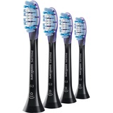 Philips Confezione da 4 testine standard per spazzolino sonico, Testina Nero, 4 pz, Nero, 3 mese(i), Morbido, Gomma, 2 Series plaque defence; 3 Series gum health; DiamondClean; DiamondClean Smart; EasyClean;...