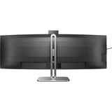 Philips Serie 5000 49B2U5900CH/00 Monitor PC 124 cm (48.8") 5120 x 1440 Pixel Dual QHD LCD Nero, Monitor LED Nero/Argento, 124 cm (48.8"), 5120 x 1440 Pixel, Dual QHD, LCD, 4 ms, Nero