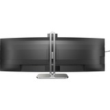 Philips Serie 5000 49B2U5900CH/00 Monitor PC 124 cm (48.8") 5120 x 1440 Pixel Dual QHD LCD Nero, Monitor LED Nero/Argento, 124 cm (48.8"), 5120 x 1440 Pixel, Dual QHD, LCD, 4 ms, Nero