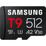 Samsung T9 microSDXC 512 GB, Scheda di memoria Nero