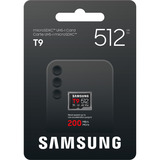 Samsung T9 microSDXC 512 GB, Scheda di memoria Nero