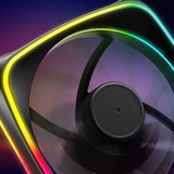 Sharkoon SHARK Lights RGB PWM, Ventola Nero
