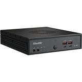 Shuttle Slim PC DN11H5 1.35L sized PC Nero 125H Intel SoC, Barebone Nero, 1.35L sized PC, Mini PC barebone, Intel SoC, DDR5-SDRAM, PCI Express, 120 W
