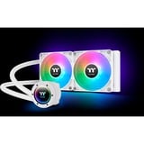Thermaltake Raffreddatore liquido AIO TH240 V2 ARGB Sync Snow Edition, Raffreddamento ad acqua bianco