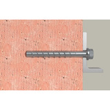 fischer Vite per calcestruzzo UltraCut FBS II 8x80 30/15/- Esagonale con rondella TX 