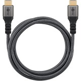 goobay Plus Cavo HDMI ad alta velocità, 8K @ 60Hz grigio
