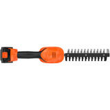 BLACK+DECKER Forbice per erba e cespugli a batteria BCSS18D1, 18 Volt, Forbici per erba arancione 