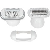 Braun Silk-épil 9 9-341 epilatore 40 pinzette Bianco bianco/Argento, Bianco, 40 pinzette, MicroGrip, Batteria, 100 - 240 V, 50 - 60 Hz
