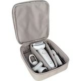 Braun Silk-épil 9 9-341 epilatore 40 pinzette Bianco bianco/Argento, Bianco, 40 pinzette, MicroGrip, Batteria, 100 - 240 V, 50 - 60 Hz