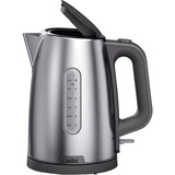 Braun WK 1500 GY bollitore elettrico 1,7 L 2200 W Grigio, Acciaio inox accaio/grigio, 1,7 L, 2200 W, Grigio, Acciaio inox, Acciaio inox, Indicatore del livello dell'acqua, Senza filo