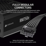 Corsair RM750e Ricondizionato, Alimentatore PC Nero
