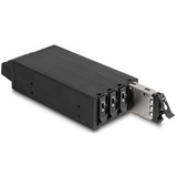 DeLOCK Telaio intercambiabile Slim Bay per 4 x M.2 NVMe SSD con connessione Slim SAS SFF-8654, Inquadramento 