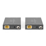 Digitus Set Extender HDMI 4K/60Hz, 70 Metri, Estensione HDMI Nero